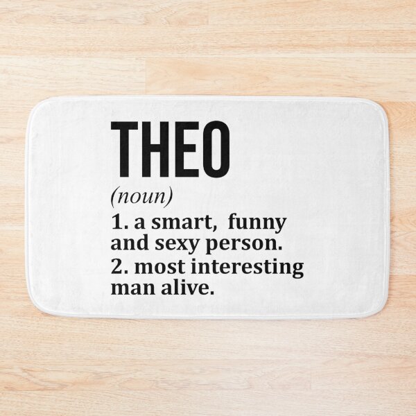 Item preview, Theo Name Definition designed and sold by XCIV.
