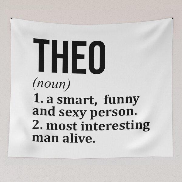 Item preview, Theo Name Definition designed and sold by XCIV.