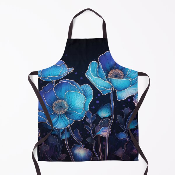 Item preview, Luminous Blue Flower designed and sold by RestingLioness.