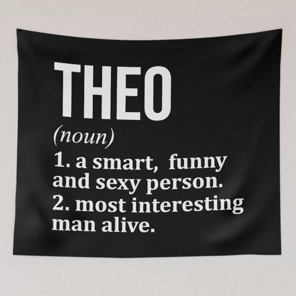 Item preview, Theo Name Definition designed and sold by XCIV.