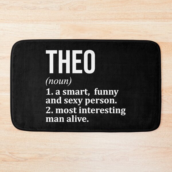 Item preview, Theo Name Definition designed and sold by XCIV.
