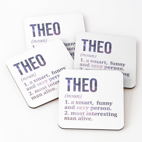 Item preview, Theo Name Definition designed and sold by XCIV.