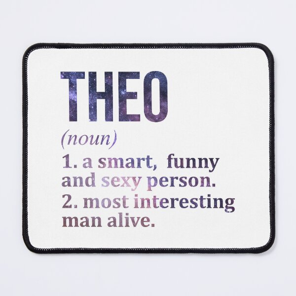 Item preview, Theo Name Definition designed and sold by XCIV.