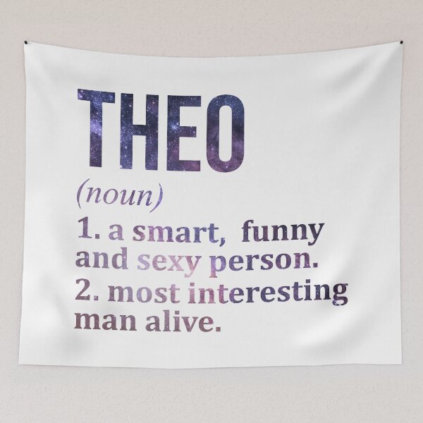 Item preview, Theo Name Definition designed and sold by XCIV.