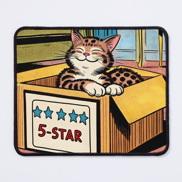 Item preview, Typical Cat Old Comics Style Illustration designed and sold by VectorPlace.