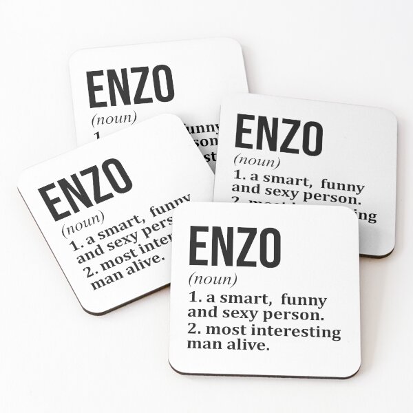 Item preview, Enzo Name Definition designed and sold by XCIV.