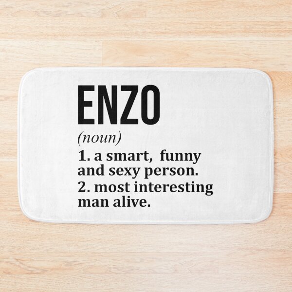 Item preview, Enzo Name Definition designed and sold by XCIV.