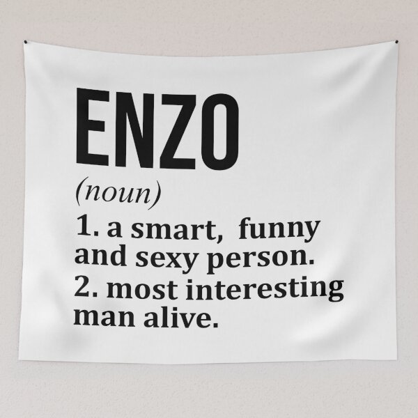 Item preview, Enzo Name Definition designed and sold by XCIV.