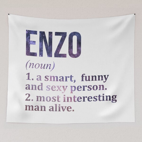 Item preview, Enzo Name Definition designed and sold by XCIV.