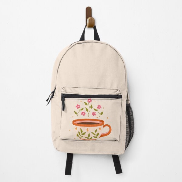 Item preview, coffee cup with flowers designed and sold by BookishSpace1.