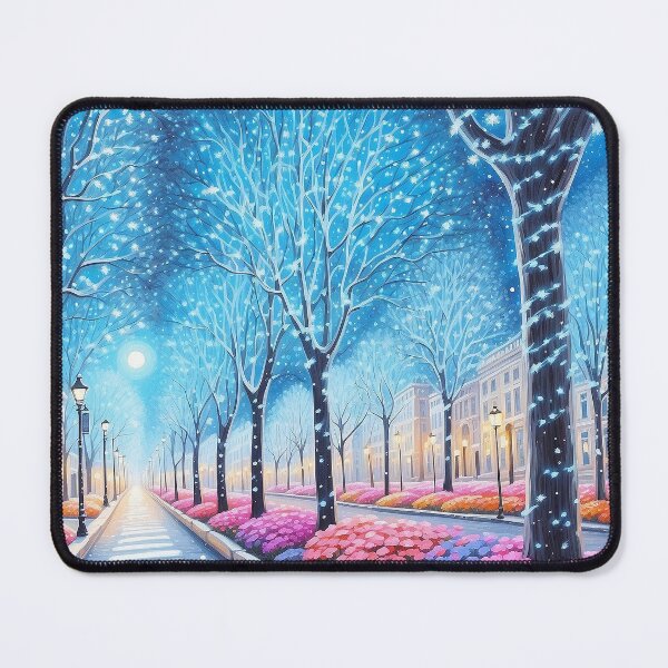 Item preview, Blue Lights in Winter designed and sold by Witsprings.