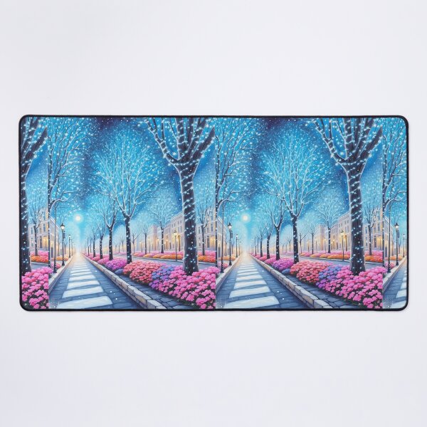Item preview, Blue Lights in Winter designed and sold by Witsprings.