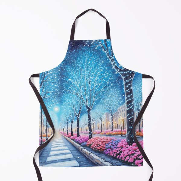 Item preview, Blue Lights in Winter designed and sold by Witsprings.