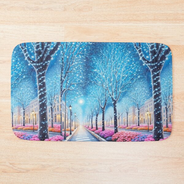Item preview, Blue Lights in Winter designed and sold by Witsprings.