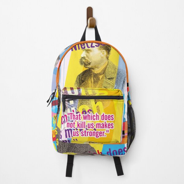Item preview, Friedrich Nietzsche quote, That which does not kill us makes us stronger designed and sold by Mauswohn.