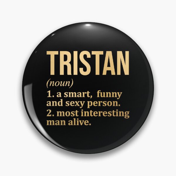 Item preview, Tristan Name Definition in Gold designed and sold by XCIV.