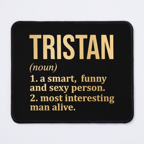 Item preview, Tristan Name Definition in Gold designed and sold by XCIV.