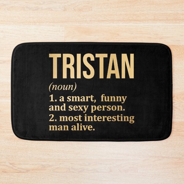Item preview, Tristan Name Definition in Gold designed and sold by XCIV.