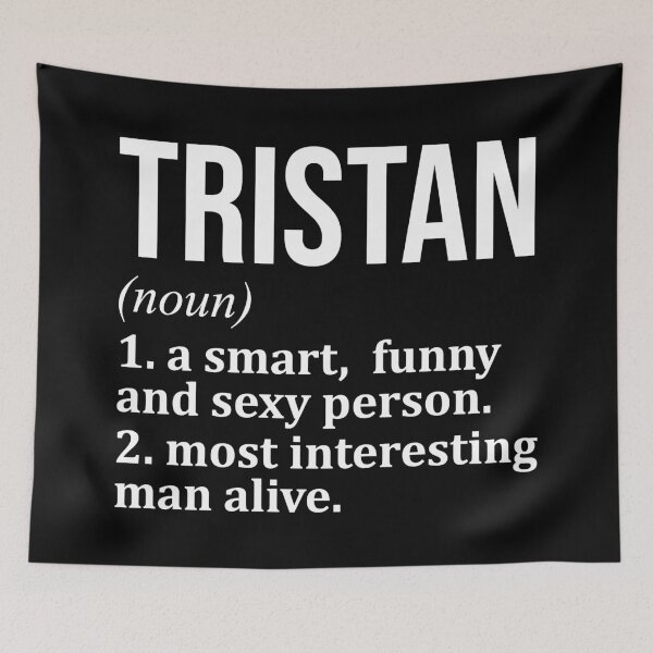 Item preview, Tristan Name Definition designed and sold by XCIV.