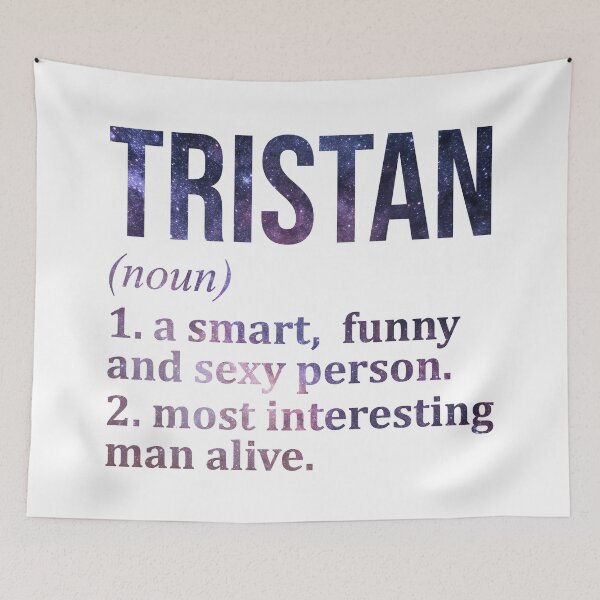 Item preview, Tristan Name Definition designed and sold by XCIV.