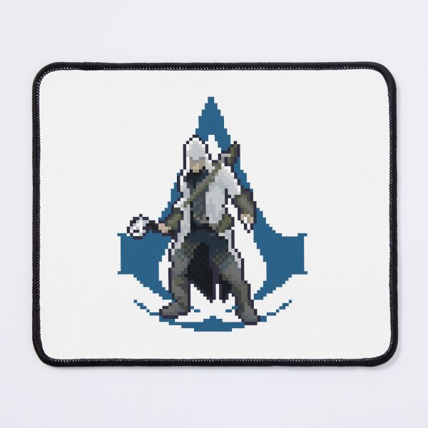 Item preview, Assassins Creed Connor Pixel Art Retro Symbol designed and sold by wolfkin-design.