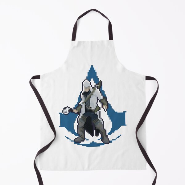 Item preview, Assassins Creed Connor Pixel Art Retro Symbol designed and sold by wolfkin-design.
