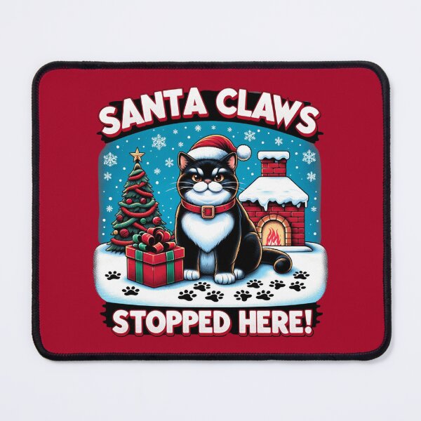 Item preview, Santa Claws Stopped Here! designed and sold by ZenEverAI.