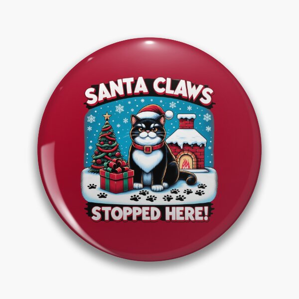 Item preview, Santa Claws Stopped Here! designed and sold by ZenEverAI.