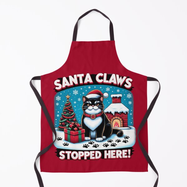 Item preview, Santa Claws Stopped Here! designed and sold by ZenEverAI.
