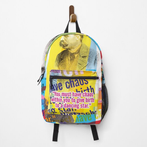 Item preview, Friedrich Nietzsche quote, chaos designed and sold by Mauswohn.