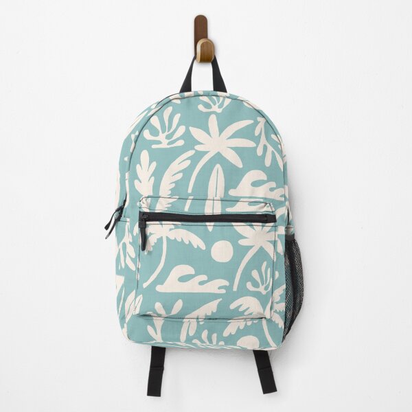 Item preview, Surf Haven pattern - vintage blue designed and sold by Gale Switzer.