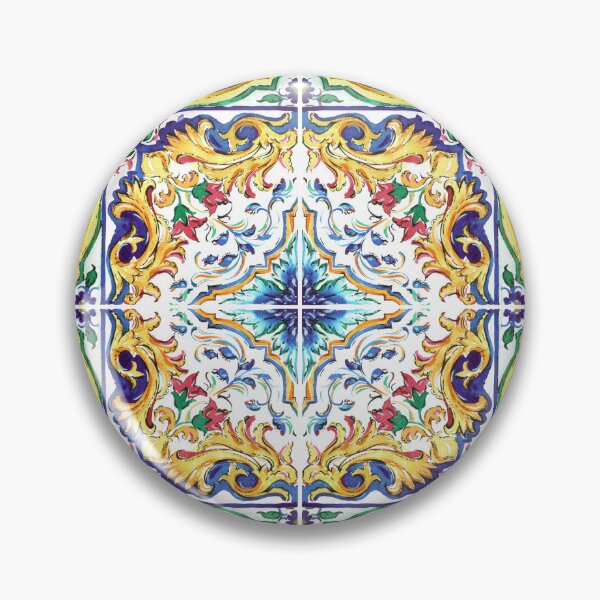 Item preview, Sicilian Splendor: Authentic Italian Tile Elegance designed and sold by Hadamundo.