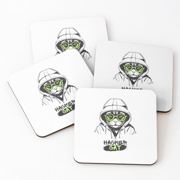 Item preview, Hacker Cat  designed and sold by Krsna Priya.
