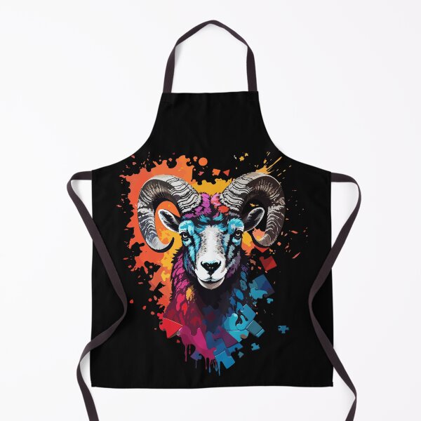 Item preview, Vibrant Vigor - The Ferocity of the Big Horn. designed and sold by SandArtz.
