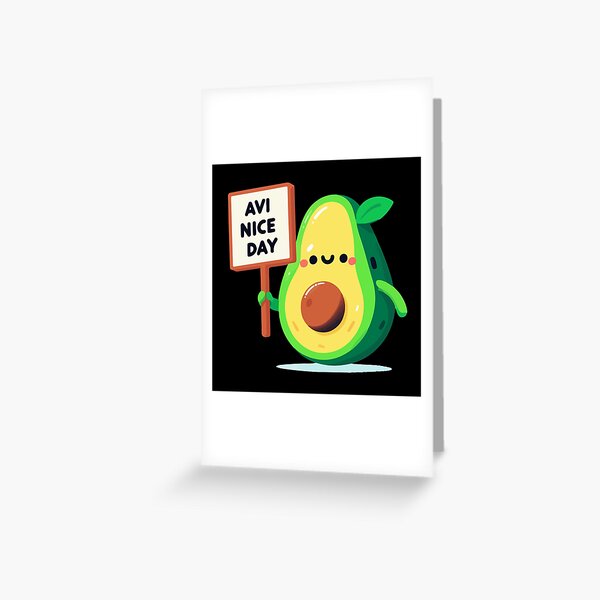 Emotional Support Avocado: You've Totally Guac This! Greeting