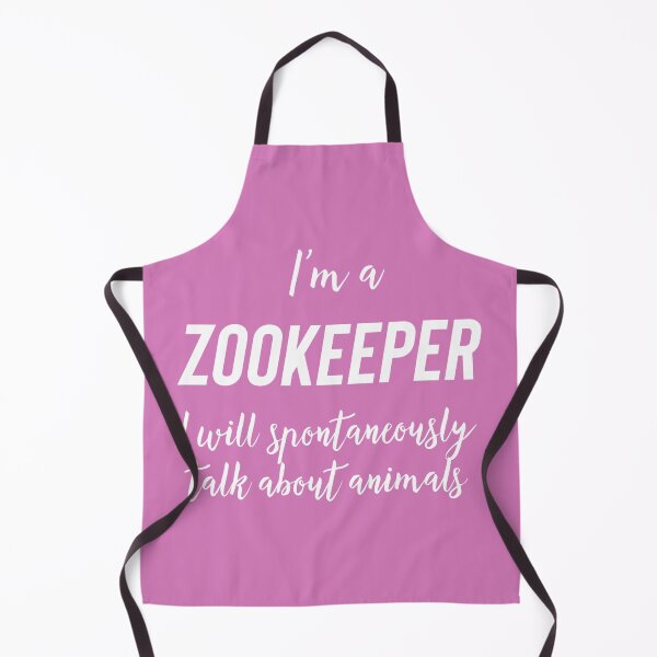 Item preview, Z is for Zookeeper,Funny Zookeeper Design – Humorous Wildlife Care Illustration designed and sold by PrettylittlepastelUk.