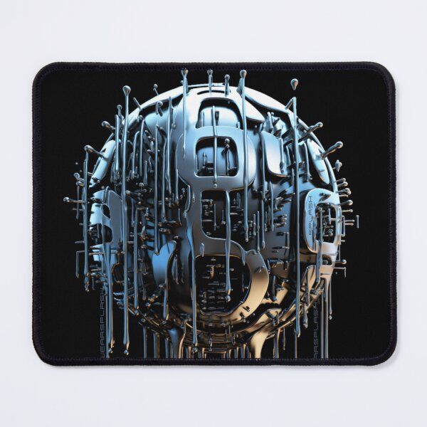 Item preview, Streetwear cyber techno pattern designed and sold by ArtWearSplash.