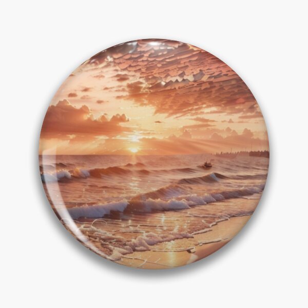 Item preview, golden hour at the beach designed and sold by mikaws.
