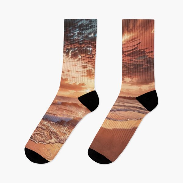 Item preview, golden hour at the beach designed and sold by mikaws.