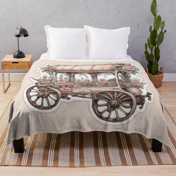Item preview, Flower Street Cart, Shabby Chic designed and sold by Witsprings.