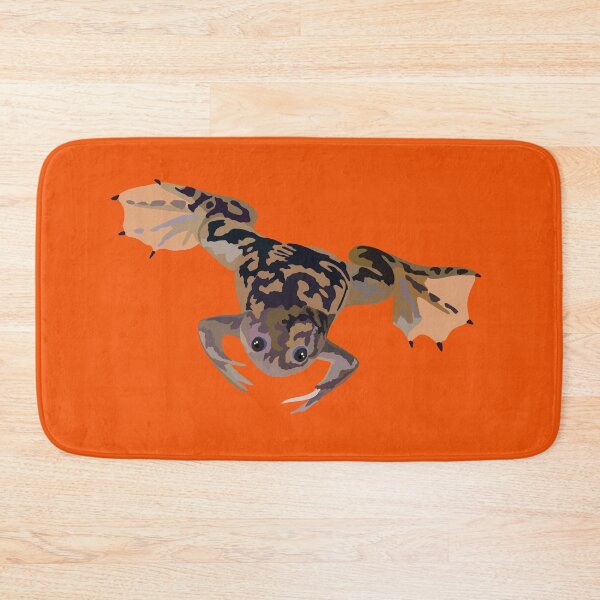Item preview, A is for African Clawed Frog,African Clawed Frog Illustration – Unique Amphibian Art for Wildlife and Nature Lovers designed and sold by PrettylittlepastelUk.