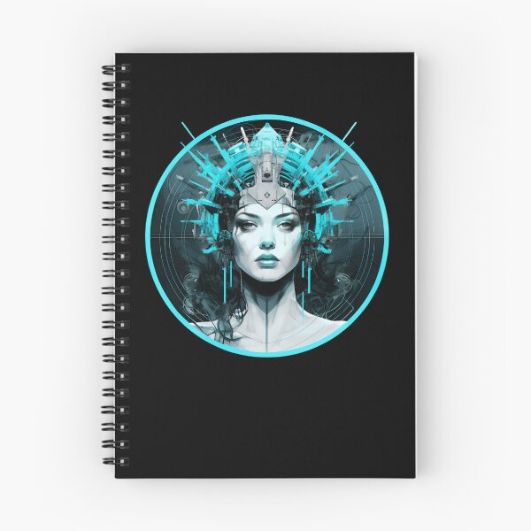 Item preview, AI Art | Cyber Queen designed and sold by Fractal-Graphic.