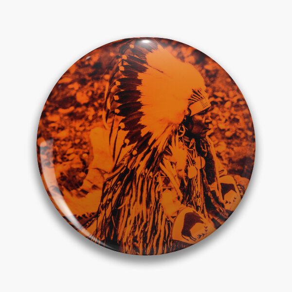 Item preview, Nez Perce Warrior 1918 designed and sold by lobodelnoir.