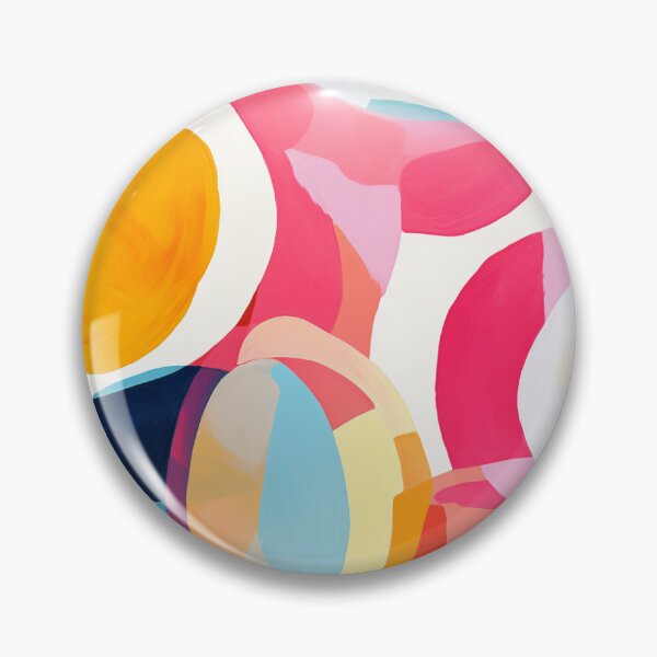 Item preview, Vibrant Circular Abstraction: Multicolored Oil Paint Layers designed and sold by Moonlit-Forest.