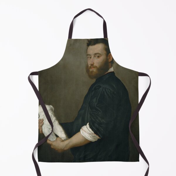 Item preview, The Sculptor Alessandro Vittoria by Giovanni Battista Moroni designed and sold by K0ffieBroodje.