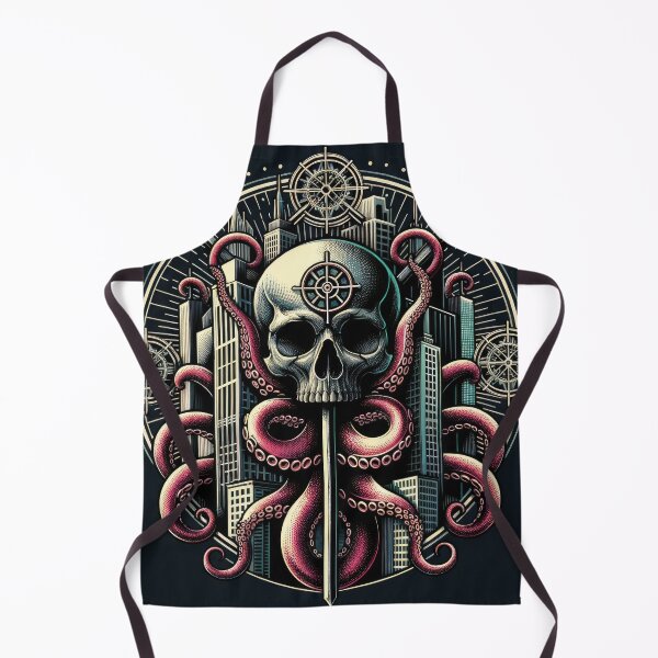 Item preview, Octopus Skull designed and sold by machinesdream.