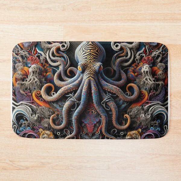 Item preview, Trippy Octopus designed and sold by machinesdream.