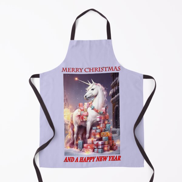 Item preview, Christmas Unicorn cute fantisy art designed and sold by LorrieBee.