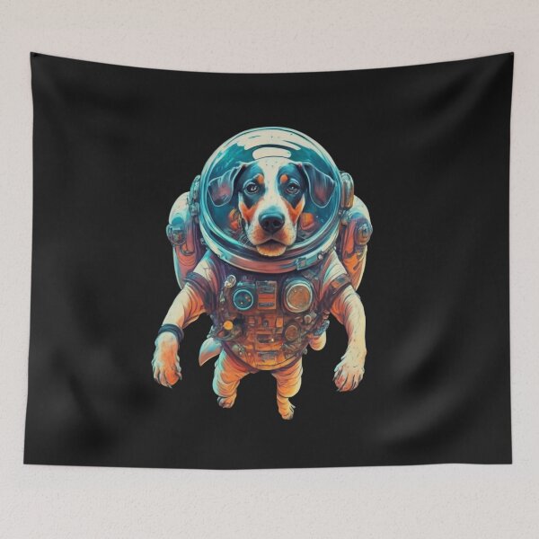 Item preview, funny spacedog. designed and sold by Hemlawit.