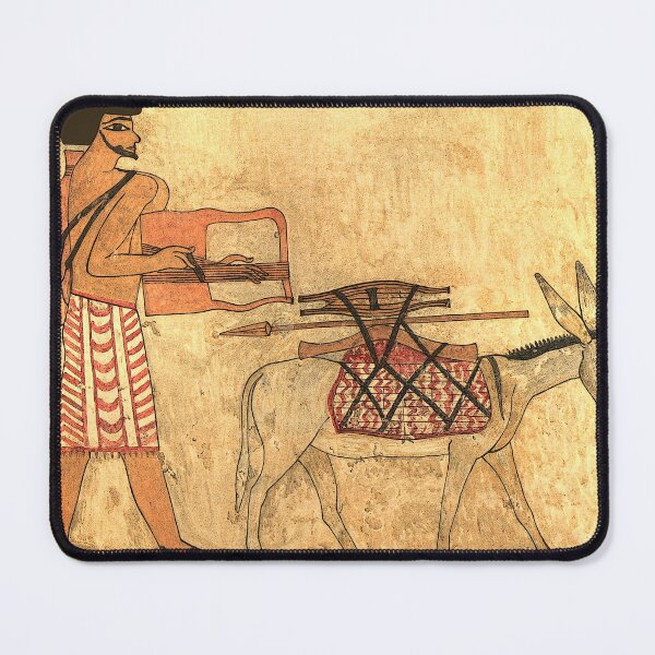 Item preview, Egyptian musician with his donkey designed and sold by frederic Lecut.